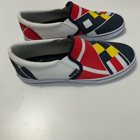 Polo, Ralph Lauren sneakers only worn once! Men’s 6 women’s 8 - Picture 4 of 4